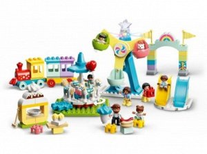 LEGO (Лего) Конструктор DUPLO  "Парк развлечений" 12*58*38 см