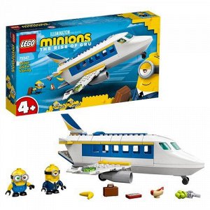 LEGO (Лего) Конструктор Minions Миньоны:тренировочный полет ,19*35*5 см