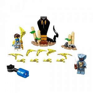 LEGO (Лего) Конструктор Ninjago  Легендарные битвы: Джей против воина-серпентина ,21*21*4 см