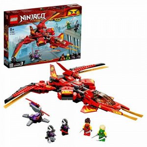 LEGO (Лего) Конструктор Ninjago Истребитель Кая ,26*38*5 см