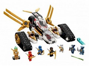 LEGO (Лего) Конструктор Ninjago Сверхзвуковой самолет ,54*28*6 см