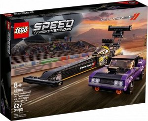 LEGO (Лего) Конструктор Speed Champions "Mopal Dodge//SRT Top Fuel Dragster and 1970 Dodge Challe