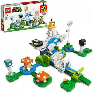 LEGO (Лего) Конструктор SUPER MARIO Небесный мир лакиту.Дополнительный набор ,19*35*7 см