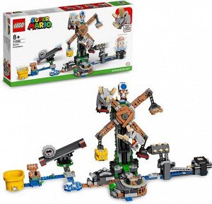 LEGO (Лего) Конструктор SUPER MARIO Нокдаун  резноров.Дополнительный набор ,28*54*7 см
