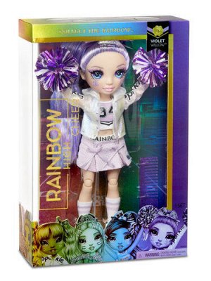 Игрушка Rainbow High Кукла 28 см. Cheer Doll (Чирлидерша) - Violet Willow (Purple) (Вайолет Уиллоу)