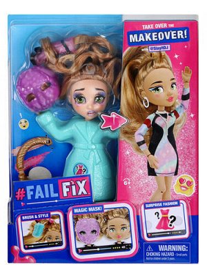*Набор "FailFix" (ФейлФикс) Кукла 2 в 1 Слэйт Диджей  с аксесс,кор.30*23*6,5 см
