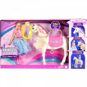 **Набор Barbie (Барби) Приключения Принцессы- принцесса на лошади ,32*53*11 см
