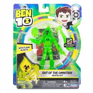 ***Фигурка 12.5 см, Человек-огонь из Омнитрикс Ben 10 (Бен 10), блистер