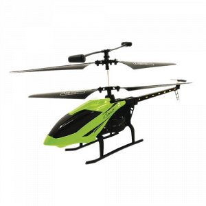 Вертолёт и/к Mioshi Tech "IR-225" (3,5 канала, 25 см, свет, аккум. бат., USB, запас. дет., зелен.)