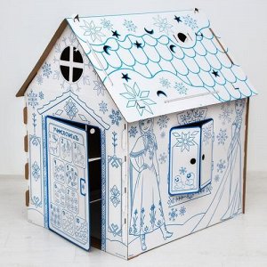Дом-раскраска из картона "Холодное сердце" 110*98*75 см. тм Disney