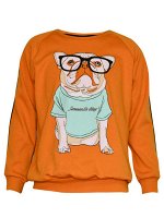 Футболка для мальчиков Baby Style МД 2123. Длинный рукав. 100%Хлопок(интерлок). пр. Узбекистан.