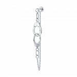 Серьга из серебра 94170178