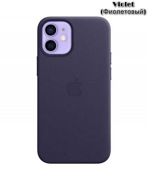 NEW ! Кожаный чехол для Iphone MagSafe Leather Case для 11 / 13 / 13 Pro / 13 Pro Max
