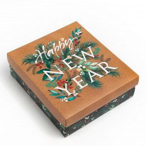 Новогодний подарочный набор New Year варежки р-р 19 и аксессуары