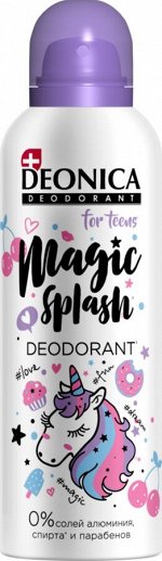 DEONICA FOR TEENS Дезодорант Magic Splash, 125 мл