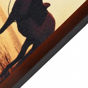 Гобеленовая картина "Прогулка на закате" 44*64 см