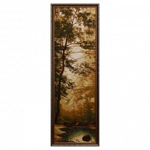 Гобеленовая картина "Лес изумрудный" 35х110 см(38х113см)