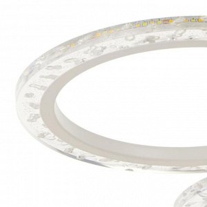 Люстра с ПДУ 71180/6 LED 120Вт диммер 3000-6000К белый 66х66х14,5 см