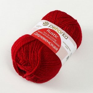 Пряжа "Секрет успеха" 100% шерсть 250м/100гр (363-Св.вишня)
