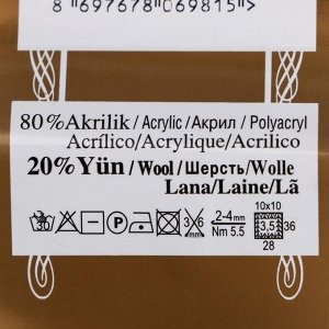 Пряжа "Angora Gold" 20% шерсть, 80% акрил 550м/100гр (36)