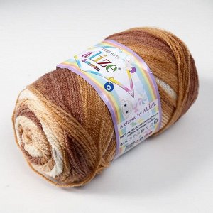 Пряжа "Sekerim  batik" 100% акрил 320м/100гр (3050 бежевый)