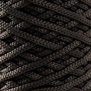 Шнур для вязания "Saltera" 100% полиэфир 3мм 100м/200гр (12 графит)
