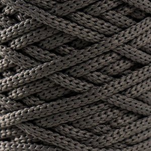 Шнур для вязания "Saltera" 100% полиэфир 3мм 100м/200гр (33 серый)