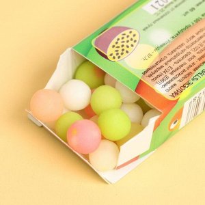 Драже разноцветное Crazy balls Exotic, 60 шт.