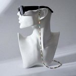 Цепочка для очков &quot;Бусинки&quot;, цветная, 70 см