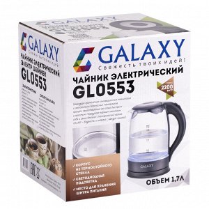 Чайник электрический GALAXY GL0553 (черный)