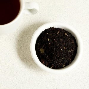 Чай подарочный черный "Лучшей маме" клубника со сливками, 20 г