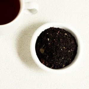 Чай чёрный «Я тебя люблю!», земляника со сливками, 20 г