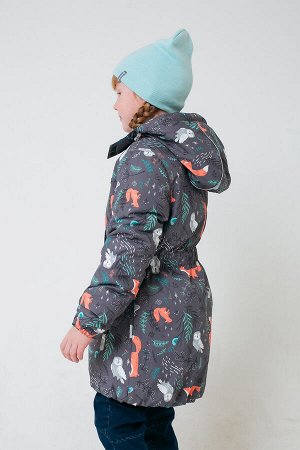 Куртка зимняя для девочки Crockid ВК 38063/н/2 ГР