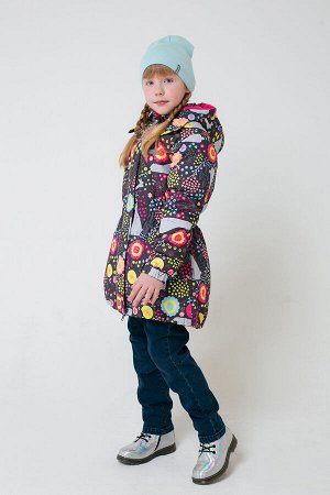 Куртка зимняя для девочки Crockid ВК 38063/н/4 ГР