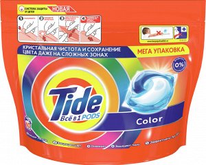 TIDE СМС жидк. в растворимых капсулах Color 60х22.8г