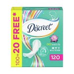 DISCREET Женские гигиенические прокладки на каждый день Deo Water Lily Multiform Trio 2x60шт
