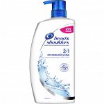 HEAD &amp; SHOULDERS Шампунь и бальзам-ополаскиватель 2в1 против перхоти Основной уход 900мл