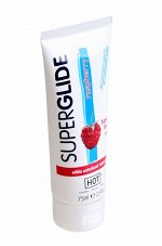 Съедобная смазка для орального секса со вкусом малины Superglide