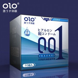 Тонкие анатомические презервативы OLO ZERO FEELING (10 шт, Япония)