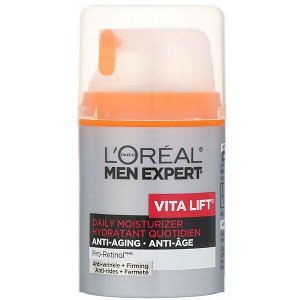 L'Oreal, Men Expert, Vita Lift, Ежедневное увлажнение, Борьба с морщинами и укрепление, 48 мл