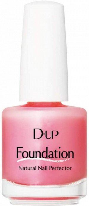 DUP Nail Foundation Natural Pink - натуральное покрытие "пудра" для ногтей в розовом оттенке