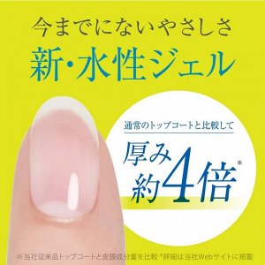 DUP Watery Nail Quick Gloss - покрытие-блеск для натуральных ногтей c молочным оттенком