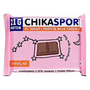 Шоколад CHIKASPORT Milk 100 г 1 уп.х 12 шт.