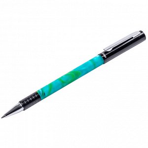Ручка шариковая подарочная Berlingo ""Fantasy"" синяя, 0,7мм, корпус: бирюзовый акрил