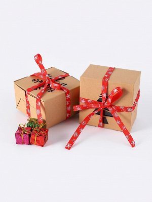 6шт Коробка рождественский случайный десерт