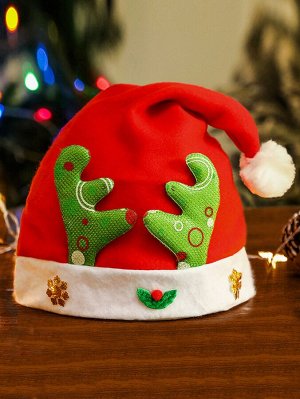 1шт случайный рождественская шапка