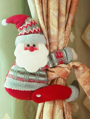 Пряжка для занавеса в форме рождественского Санта-Клаус