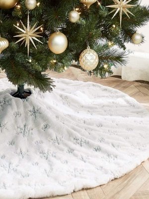 1шт Юбка рождественский с узором снежинки дерево