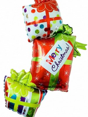 Воздушный шар рождественской подарочной коробки 1шт