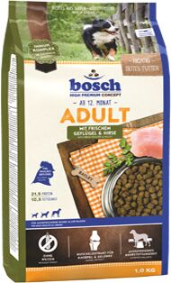 Bosch Adult с птицей и просом сухой корм для собак 1 кг